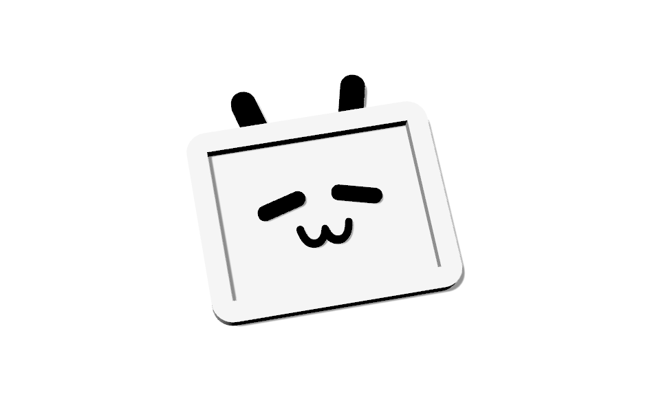 教你如何快速画出B站小电视