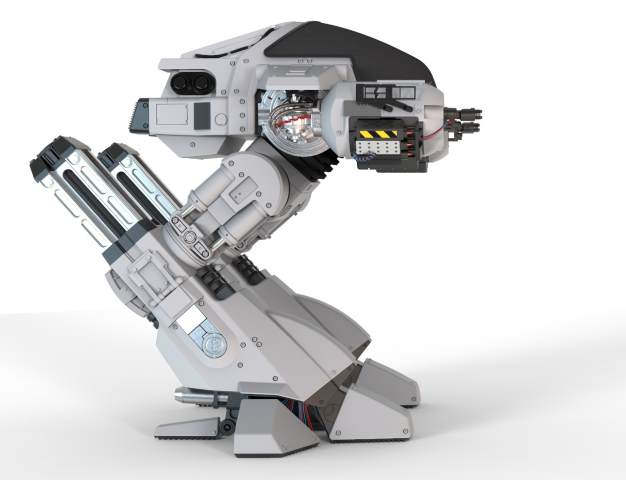 Ed209机器人Rhino犀牛模型下载