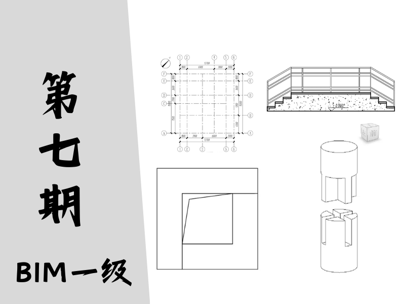 【图学会】BIM等级考试一级真题-第七期